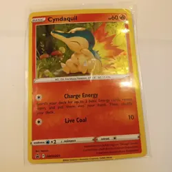 Cyndiquill Holo Black Star Promo Pokemon TCG Card swsh221 - Image 2