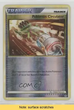 Pokemon Circulator Reverse Foil PokÃ©mon HeartGold & SoulSilver Unleashed #81 n1u - Image 1