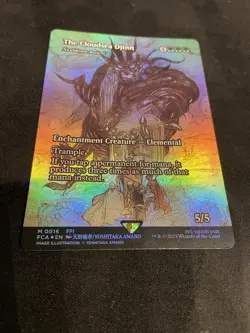 The Cloudsea Djinn (Nyxbloom Ancient) Showcase Foil #016 FCA Final Fantasy MTG - Image 3