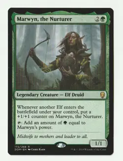 Marwyn, the Nurturer Dominaria 172/269 MTG New Condition Never Played - Image 1