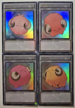 YuGiOh 4 Card Ultra Rare Scapegoat Token Set - Image 1
