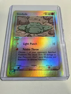 Geodude 55/97 Dragon Pokemon Trading Card Game Reverse Holo NM - Image 2