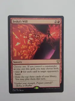 Jeska's Will Â¦ NM Â¦ CMR 187 Â¦ Commander Legends Â¦ Normal Â¦ MTG - Image 1