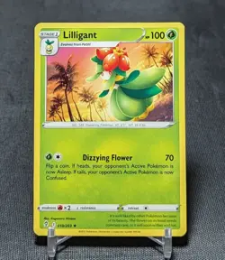 Lilligant Regular Rare Grass 2021 EVOLVING SKIES Pokemon TCG Card 010/203 - Image 1