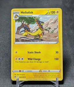 Heliolisk Regular Rare Lightning 2023 Crown Zenith Pokemon TCG Card 050/159 - Image 1