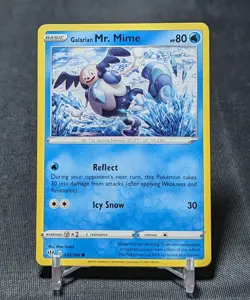 Galarian Mr. Mime Regular Common Water Pokemon TCG DARKNESS ABLAZE Card 035/189 - Image 1