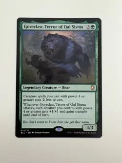 Goreclaw Terror of Qal Sisma MTG Magic the Gathering Card NM Near Mint BLC - Image 2