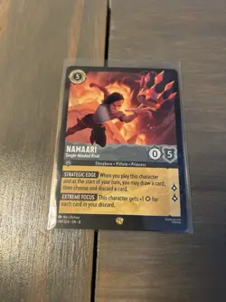 Namaari Single-Minded Rival Lorcana Chapter 8 Card 198 Reign of Jafar Non Foil - Image 4