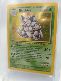 Nidoking 11/102 Holo Rare Base Set Pokemon Card WOTC NM-Mint- 2A - Image 16