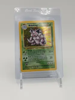 Nidoking 11/102 Holo Rare Base Set Pokemon Card WOTC NM-Mint- 2A - Image 2