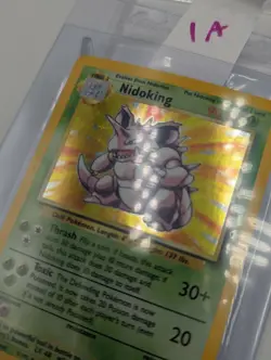 Nidoking 11/102 Holo Rare Base Set Pokemon Card WOTC NM-Mint- 2A - Image 5