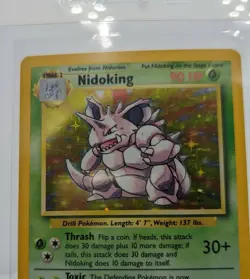Nidoking 11/102 Holo Rare Base Set Pokemon Card WOTC NM-Mint- 2A - Image 6