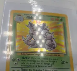 Nidoking 11/102 Holo Rare Base Set Pokemon Card WOTC NM-Mint- 2A - Image 8