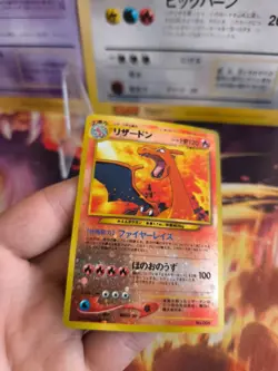 Pokemon Card Card Charizard Glurak Neo File Bind Promo Holo Japanese Exc-NM - Image 6