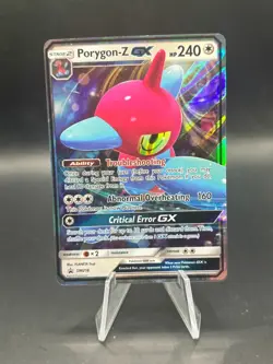 PORYGON-Z LP GX SM216 HOLO Pokemon TCG Sun & Moon PROMO Card Black Star MINT - Image 1