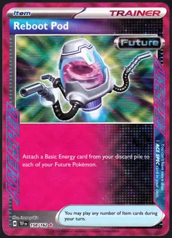 Reboot Pod 158/162 Temporal Forces Ace Spec Trainer Holo Pokemon TCG Card NM - Image 3