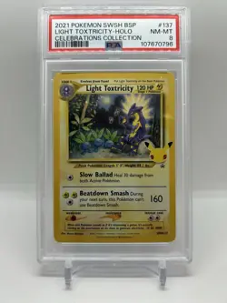 Light Toxtricity SWSH137 SWSH: Sword & Shield Promo Cards Holo - Image 4