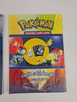 Pokemon Card Game Rulebook Version 3 And Card List 1999 - Image 3