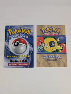 Pokemon Card Game Advanced Rulebook Version 3 And Card List 1999 - Image 1