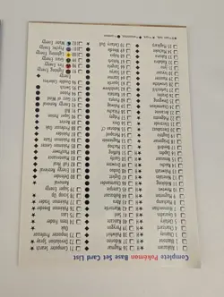 Pokemon Card Game Advanced Rulebook Version 3 And Card List 1999 - Image 10