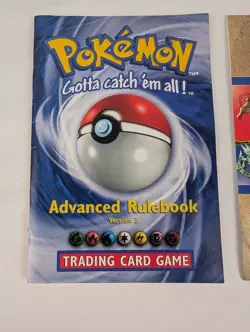 Pokemon Card Game Advanced Rulebook Version 3 And Card List 1999 - Image 2