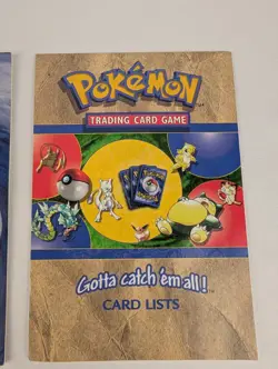 Pokemon Card Game Advanced Rulebook Version 3 And Card List 1999 - Image 8