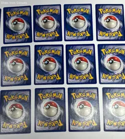 Lot of Vintage Shadowless Pokemon Trading Cards - Image 10