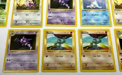 Lot of Vintage Shadowless Pokemon Trading Cards - Image 14