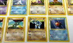 Lot of Vintage Shadowless Pokemon Trading Cards - Image 15
