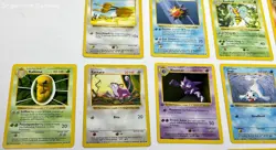 Lot of Vintage Shadowless Pokemon Trading Cards - Image 17