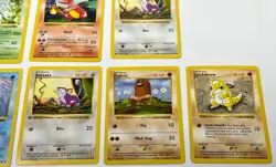 Lot of Vintage Shadowless Pokemon Trading Cards - Image 4