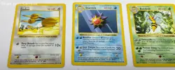 Lot of Vintage Shadowless Pokemon Trading Cards - Image 6