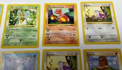 Lot of Vintage Shadowless Pokemon Trading Cards - Image 7