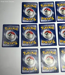 Lot of Vintage Shadowless Pokemon Trading Cards - Image 9