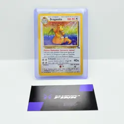 POKEMON CARD - DRAGONITE HOLO 4/62 - ITA - FOSSIL UNLIMITED -PLAYED POOR - Image 1