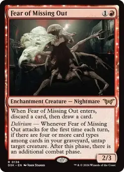 Fear of Missing OutDuskmourn: House of Horror MTG MAGIC - Image 1