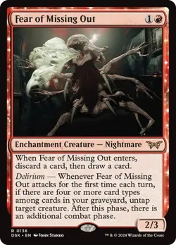 Fear of Missing OutDuskmourn: House of Horror MTG MAGIC - Image 2