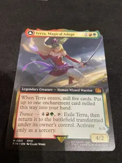 Terra, Magical Adept (Extended Art) - FINAL FANTASY  Nonfoil- Pack Fresh 511 - Image 2
