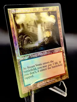 Ravnica Remastered #412 Steam Vents (Retro Frame) FOIL - Image 7