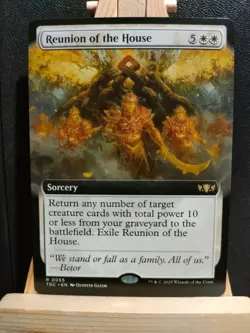Reunion of the House (Extended Art) - Tarkir Dragonstorm - NM (see pics) MTG - Image 4