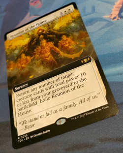 Reunion of the House (Extended Art) - Tarkir Dragonstorm - NM (see pics) MTG - Image 6