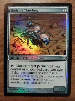 1x Jhoira's Timebug FOIL - NM (Pack Fresh) - Time Spiral - SPARROW MAGIC mtg - Image 1
