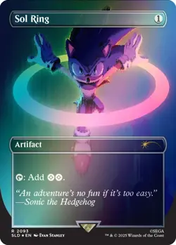 PRE-SALE - Chasing Adventure ✨ RAINBOW FOIL ✨  Secret Lair x Sonic - Sealed MTG - Image 2
