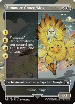 Summon: Choco/Mog (Borderless) Final Fantasy Regular - Image 1