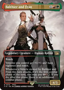 Balthier and Fran (Borderless) (0319) Final Fantasy Regular - Image 1