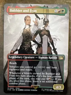 Balthier and Fran (Borderless) (0319) Final Fantasy Regular - Image 1