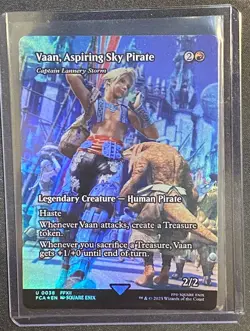 Vaan, Aspiring Sky Pirate - Captain Lannery Storm (Showcase) FF x MTG TTA: Foil - Image 1