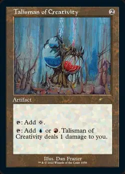MTG Talisman of Creativity Secret Lair Drop RARE NM/M Non Foil - Image 1