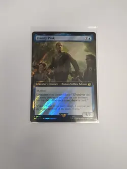 MtG Doctor Who Danny Pink Extended Art Surge Foil Magic Gathering R 0947 - Image 1