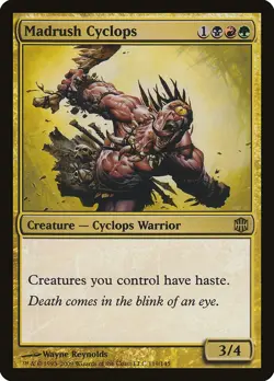 MTG Madrush Cyclops ** Alara Reborn ** English (NM) - Image 1